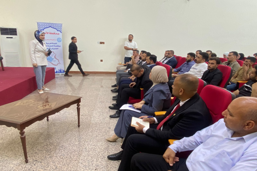 اللجنة الفرعية في محافظة الأنبار تعقد اجتماعاً لتعزيز الشراكة مع الفرق التطوعية