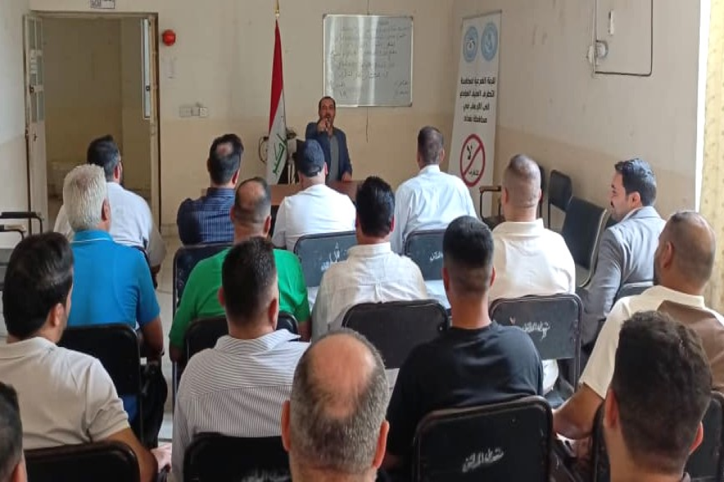 اللجنة الفرعية في محافظة بغداد تنظم محاضرة توعوية حول دور التواصل الاجتماعي في انتشار التطرف