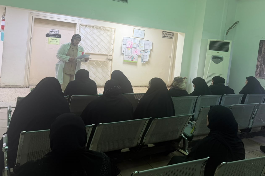 اللجنة الفرعية في محافظة بغداد تنظم محاضرة توعوية حول العنف الأسري وعلاقته بالتطرف العنيف