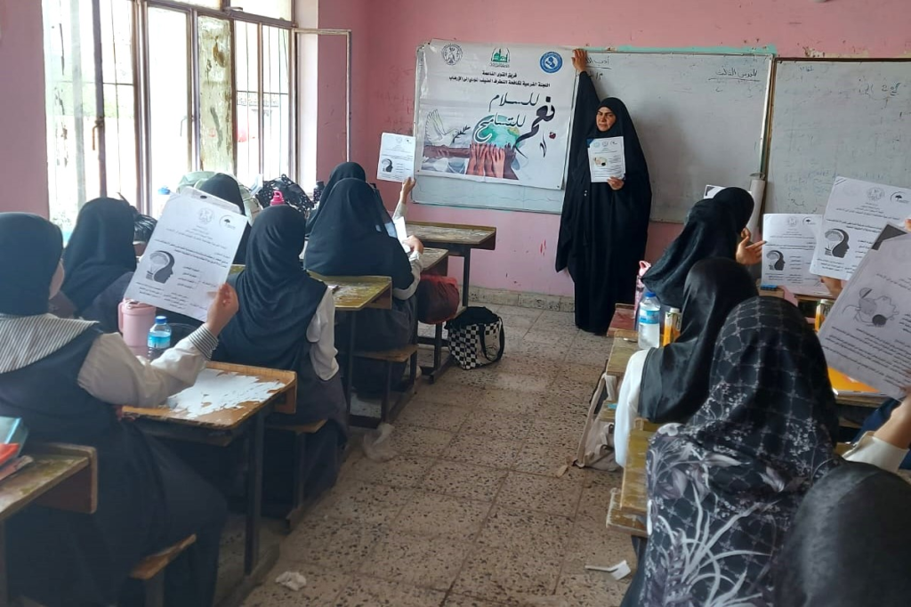 اللجنة الفرعية في محافظة النجف الأشرف تنظم ورشة توعوية لمكافحة التطرف