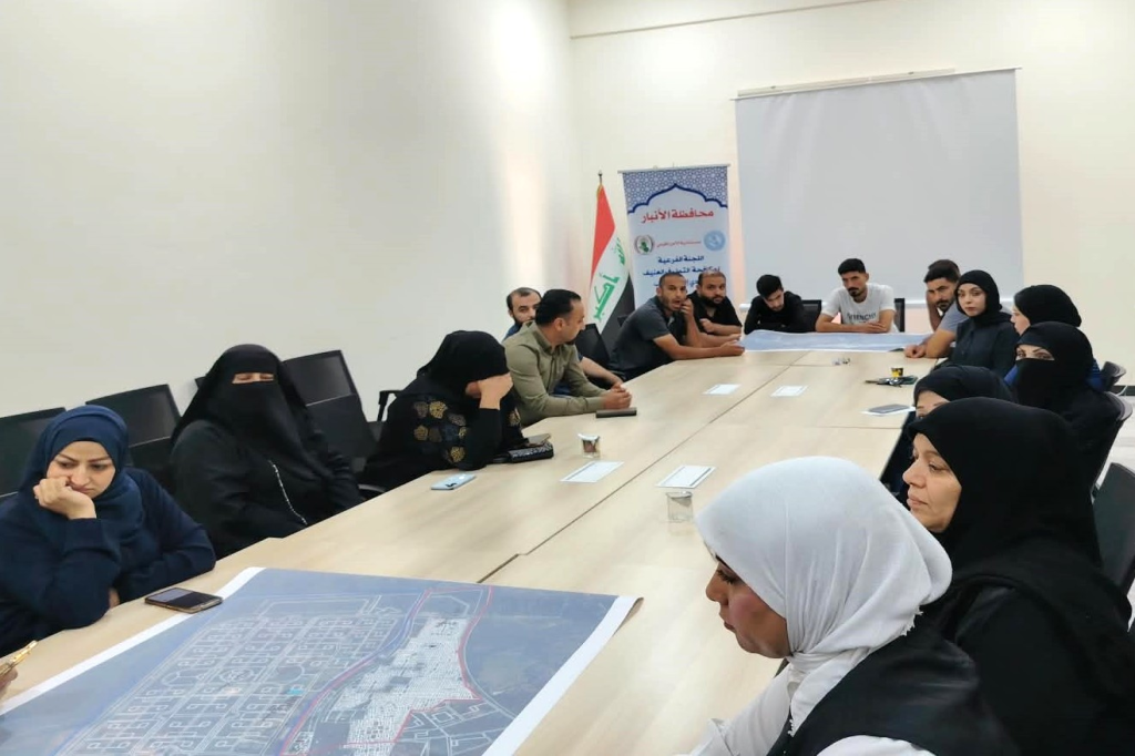 اللجنة الفرعية في محافظة الأنبار تنظم ورشة توعوية حول التطرف العنيف
